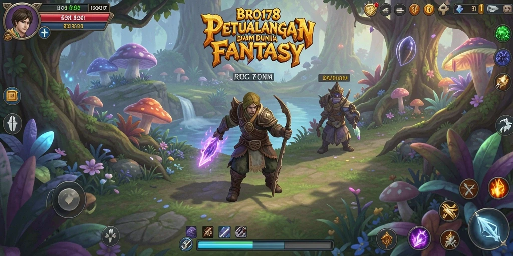 Antarmuka permainan RPG BRO178 yang menarik dan interaktif.