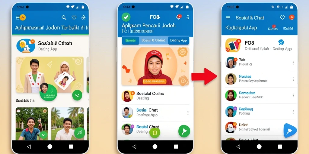 Tampilan antarmuka FO8 yang ramah pengguna dan menarik.