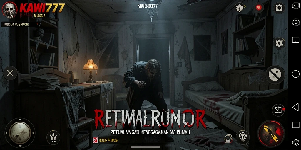 Skrinsut menampilkan suasana mencekam dalam KAWI777