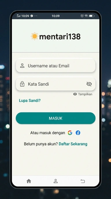 Login Mudah ke Akun mentari138 untuk Pengguna Android